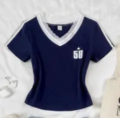 ネイビー Tシャツのサムネイル