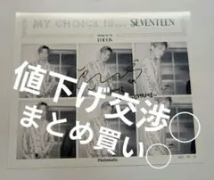 SEVENTEEN　ウォヌ　Dicon　ステッカー　セブチ