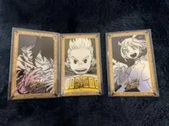 僕のヒーローアカデミア　ヒロアカ原画展 箔押しクリアカードコレクション BIG3
