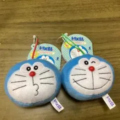 ドラえもん　フェイスマスコット　ラウンドワン　２個セット