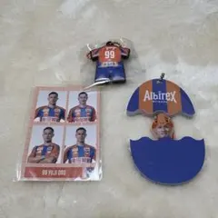 アルビレックス新潟 小野裕二 パカっとアクリルキーホルダー グッズ セット