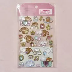 サンリオ シュガーバニーズ 金箔ぷっくりシールのサムネイル