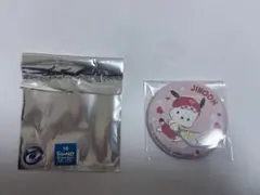 TREASURE はぴだんぶい カフェ ジフン ポチャッコ 缶バッジ