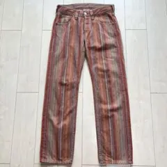 00s Levi's リーバイス 901 ストライプ デニムパンツ W32