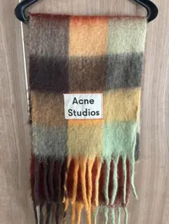 Acne Studios チェック柄マフラー