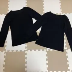 UNIQLO ユニクロ ヒートテック 極暖 ブラック 長袖 L 2枚セット