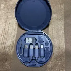 USB変換コネクタセット ダークブルー　万能