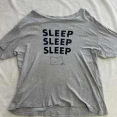 GELATO PIQUE SLEEP Tシャツ グレー　ジェラートピケ　オムのサムネイル