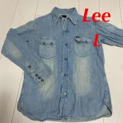 デニムシャツ　Lee Lサイズ