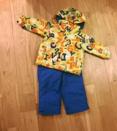 【値下げ】【美品】スキーウェア(ファブリス)キッズ 90