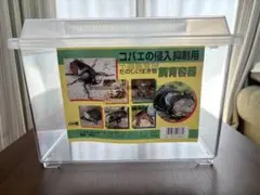 鈴木製作所　コバエの侵入抑制用　たのしい生き物 飼育容器 中