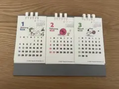 スヌーピー♡3ヶ月卓上カレンダー♡2026