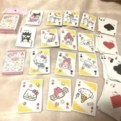 サンリオ　ハローキティ シナモロール　マイメロ　クロミ　トランプ　新品　未使用