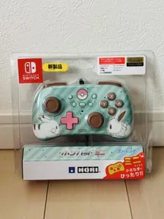 Switch用　ホリパッドミニ　ピカチュウ&イーブイ コントローラー　ポケモン