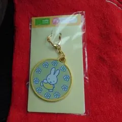ミッフィー ワッペンキーホルダー 花柄　一番くじ