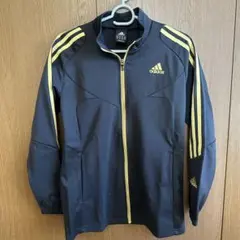 adidas 黒/黄色 ジャージ 160センチ