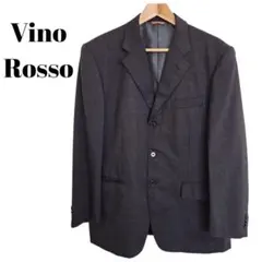 ビジネスジャケット Vino Rosso ヴィーノロッソ グレー ウール混