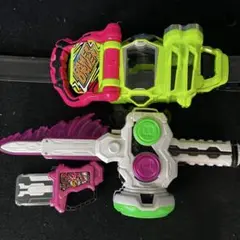 仮面ライダーエグゼイド　変身ベルト・ガシャットセット