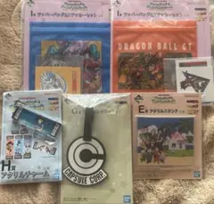 一番くじ　ドラゴンボール　アクリルスタンド　チャーム　ラバーコレクション