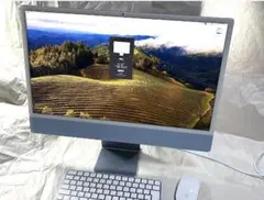 Apple iMac (24インチ 2021、箱と付属品あり)のサムネイル