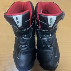 RSタイチ BOA バイクブーツ 黒/赤 サイズ25.5 - メルカリ