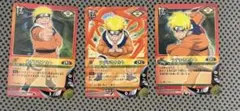 d*7様 NARUTO ナルト カードゲーム うずまきナルト 3枚セット プロモ