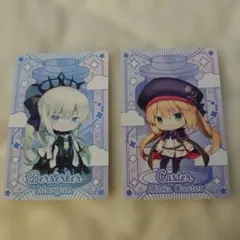 【匿名配送】モルガン＆キャストリア(きゃらとりあホログラムカード)