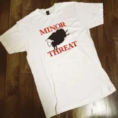 90sヴィンテージ マイナースレット MINORTHREAT バンドTシャツXL