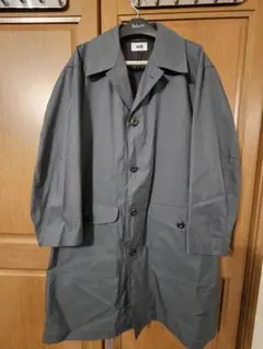 UNIQLO U グレー 　ステンカラーコート　M