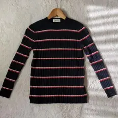 Mila Owen ストライプ長袖トップス