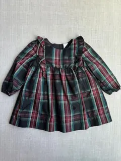 ⭐︎新品未使用⭐︎babyGAPチェックワンピース6-12month（70cm）