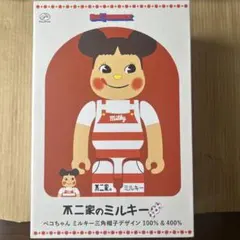 BE@RBRICK ホーロー看板 ペコちゃん 100％ & 400％ - メルカリ