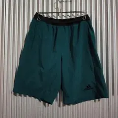 アディダス クライマライト ハーフパンツ ショートパンツ 緑 Lのサムネイル
