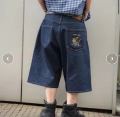 That's Life Rigid Denim shorts デニム ショーツ