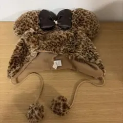 ディズニー ミニー ヒョウ柄 ファンキャップ 【値下げしました】