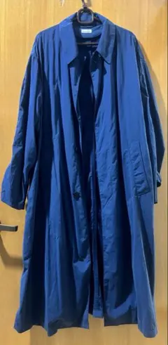 ロングコート ネイビー