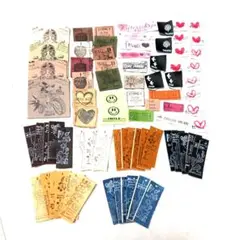 革　レザー　布　タグまとめ売り　最終価格