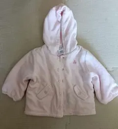 baby GAP フード付きコート ピンク