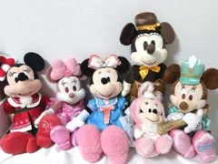 ミニーマウスぬいぐるみセット