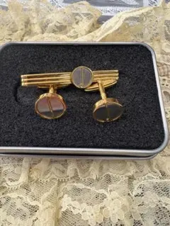 dunhill ネクタイピン カフス セット ゴールド - メルカリ