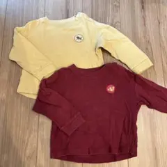 UNIQLO 長袖Tシャツ 90cm 2枚セット