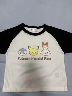 子供服　ポケモン　ポケピース　半袖ラグランTシャツ　120 未使用のサムネイル