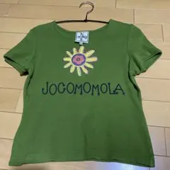 Jocomomola 半袖 Tシャツ カットソー グリーン 花柄 【M】のサムネイル