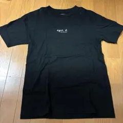 アニエス・べー　Adam et Rope コラボ　黒Tシャツ　レディースMサイズ