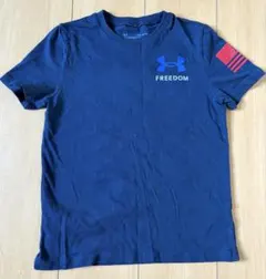 Under Armour FREEDOM Tシャツ 140cm ネイビー