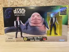 ケナー スターウォーズ POTF ジャバ・ザ・ハット＆ハン・ソロ 箱付