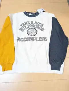 早い者勝ち！！新品　BREEZE 　カラーブロック トレーナー 160