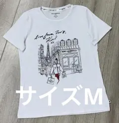 Karl Lagerfeld Paris Tシャツ 新品未使用　ホワイトMのサムネイル