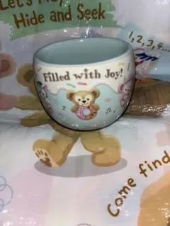 【スーベニアカップ】ディズニー ダッフィー フィルド・ウィズ・ジョイ