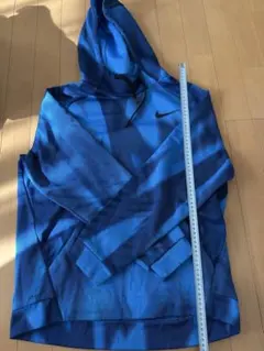 Nike XL 青 裏起毛パーカー